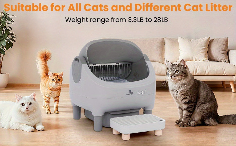 App Control Automatic Cat Litter Box