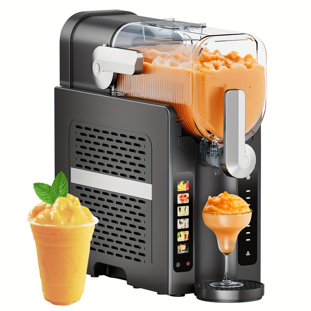 Instant Slushie Maker, 70oz No‑Ice Frozen Drink Machine with 6 Presets & Auto‑Clean Function for Home Use