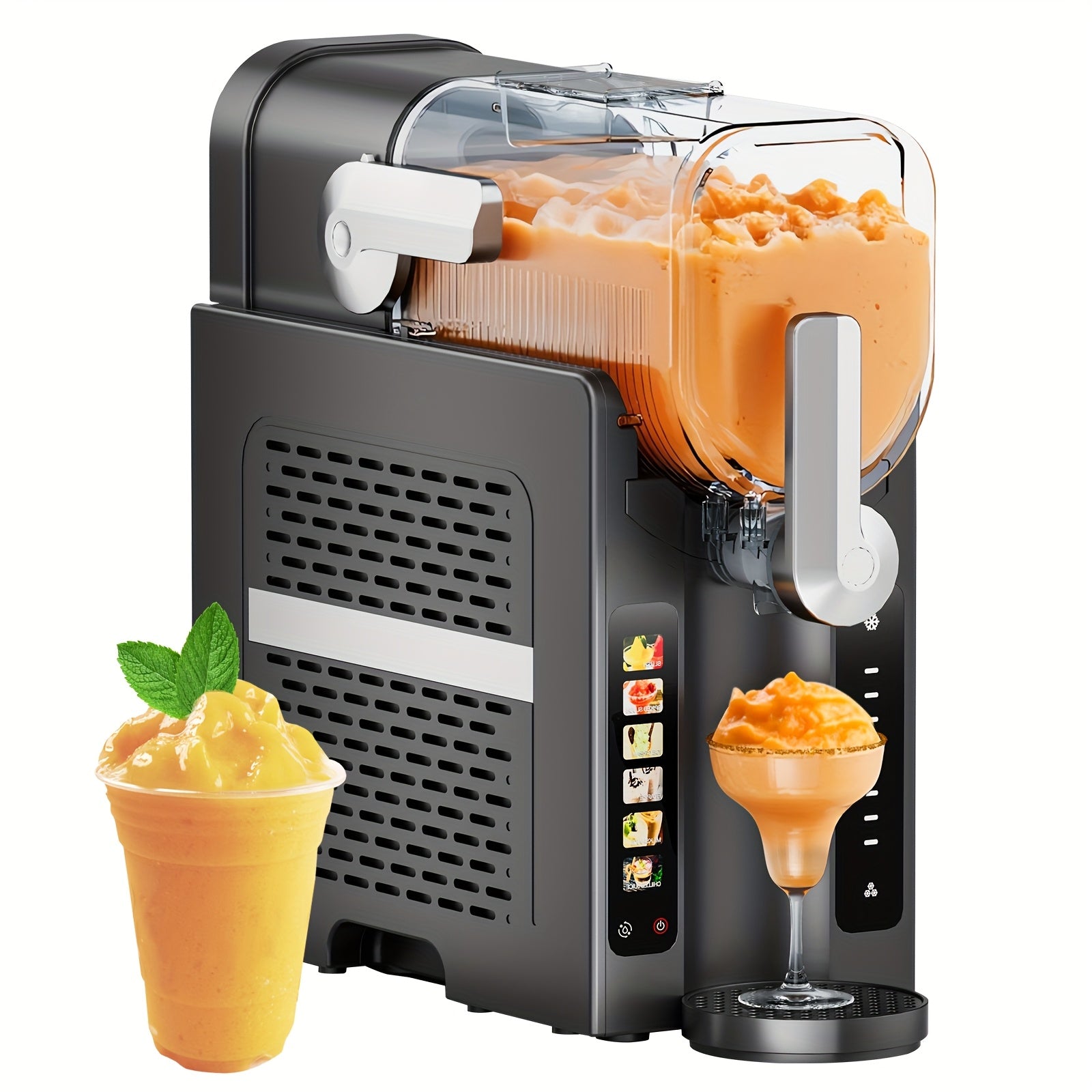 Instant Slushie Maker, 70oz No‑Ice Frozen Drink Machine with 6 Presets & Auto‑Clean Function for Home Use