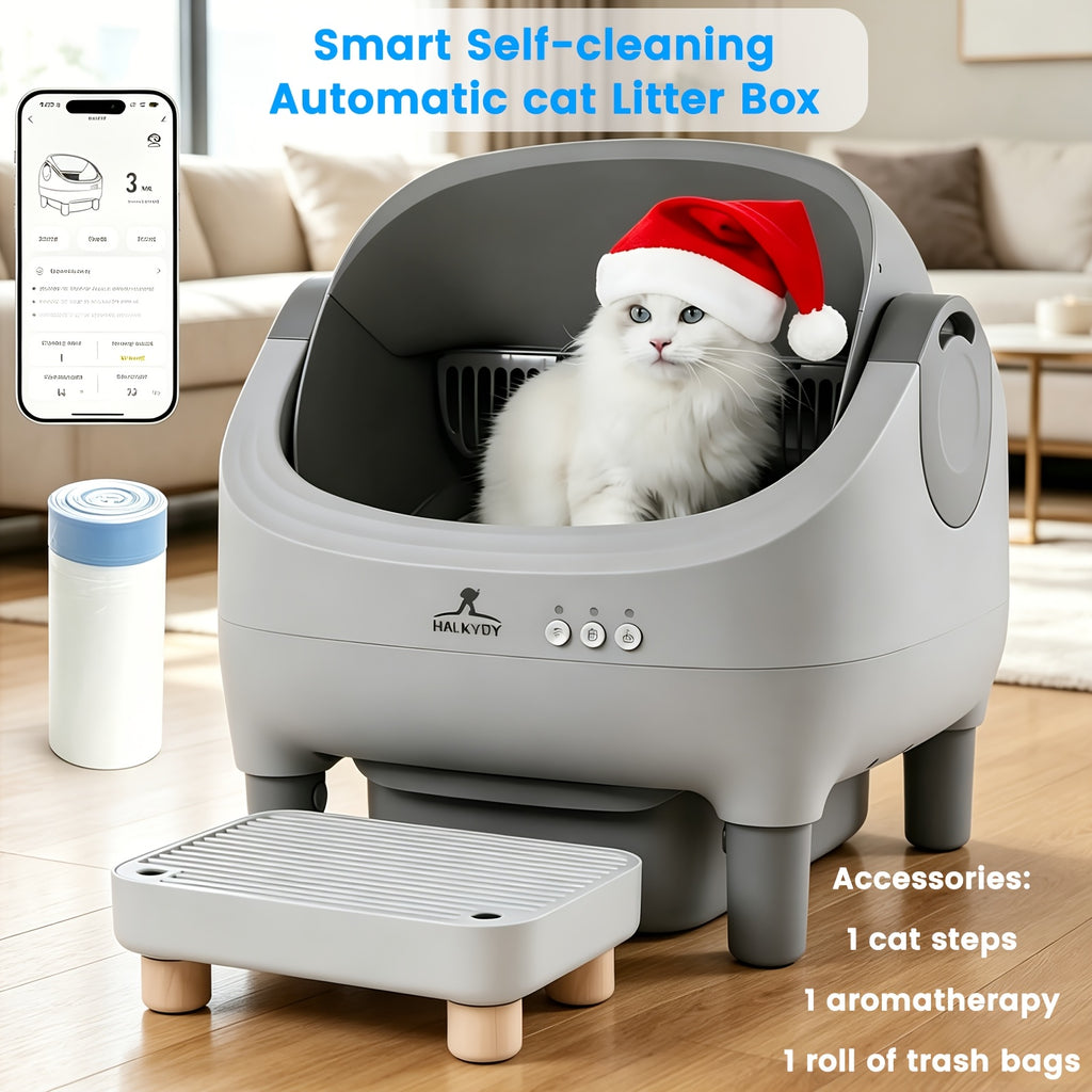 App Control Automatic Cat Litter Box