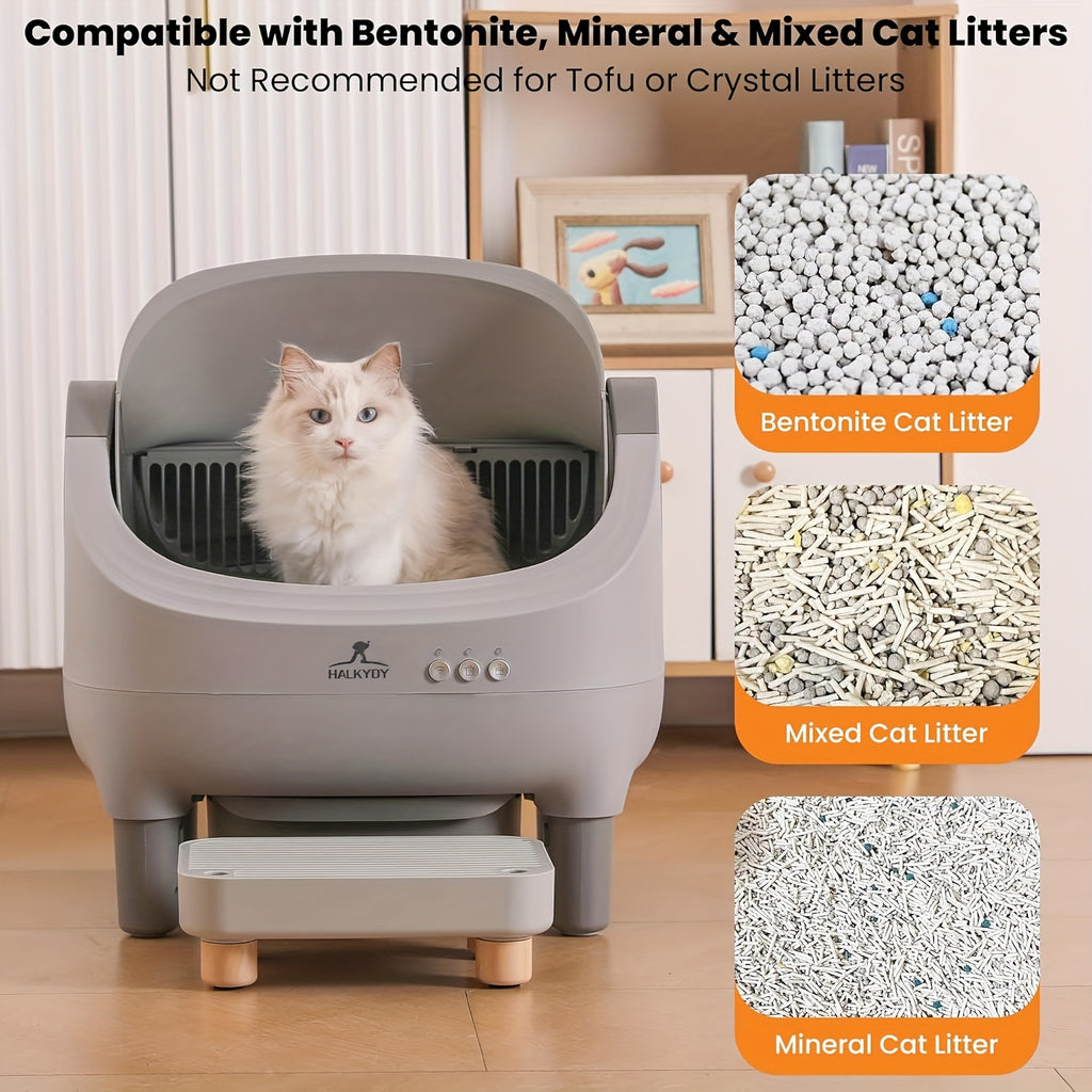 App Control Automatic Cat Litter Box